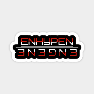 ENHYPEN/ENGENE Cool Word Art Aesthetic Design Magnet