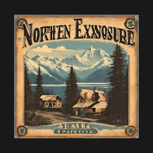 norther exposure Alaska snowy mountain T-Shirt