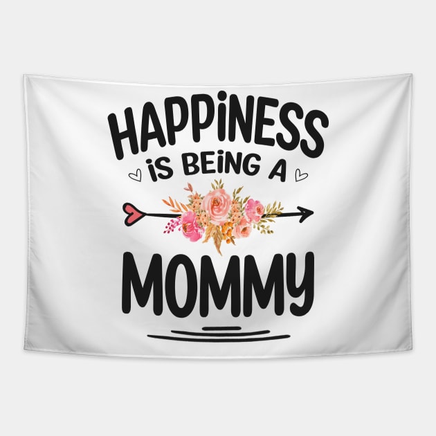 Mommy happiness is being a mommy Tapestry by Bagshaw Gravity