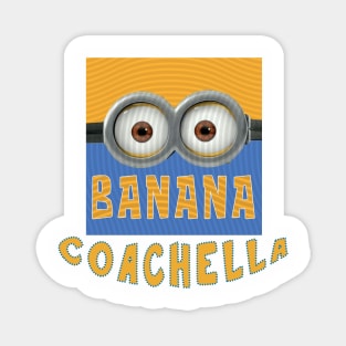 MINIONS USA COACHELLA Magnet