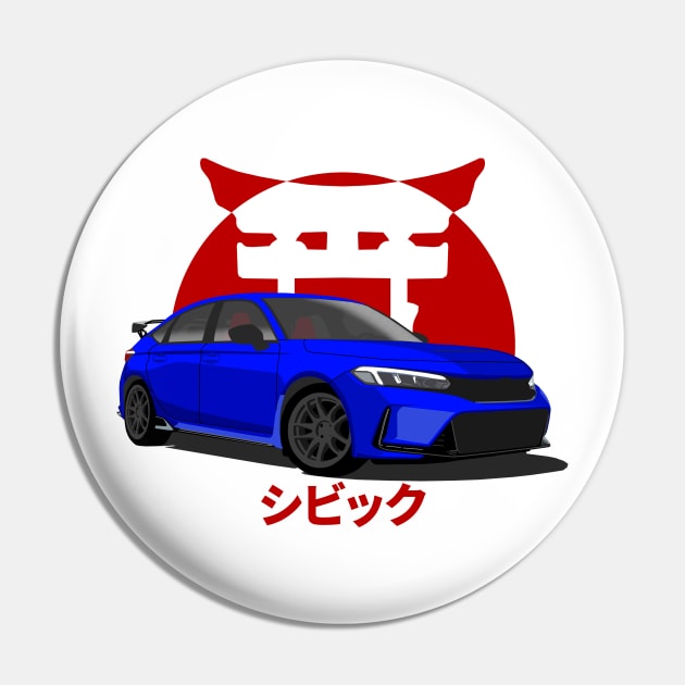 New Civic 11th gen Pin by Rebellion Store