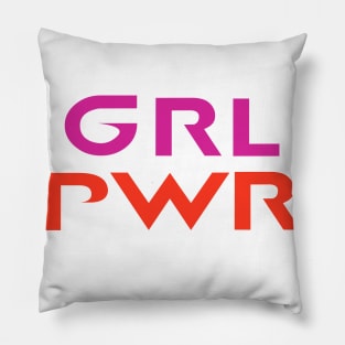 GRL PWR Pillow