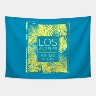 Los Angeles Palms Paradise Tapestry