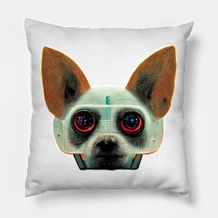 Robodog, the robot terrier puppy Pillow