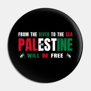 From the River to the Sea Palestine will be Free Pin