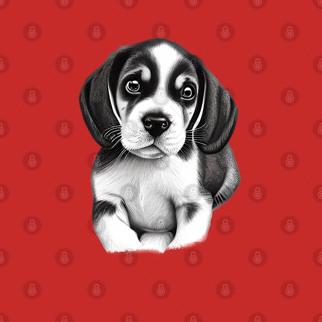 Beagle Puppy by KayBee Gift Shop