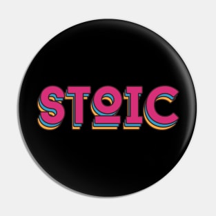 Stoic Pin