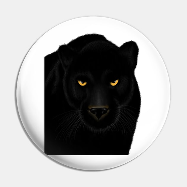 Black Panther Pin by Merchweaver