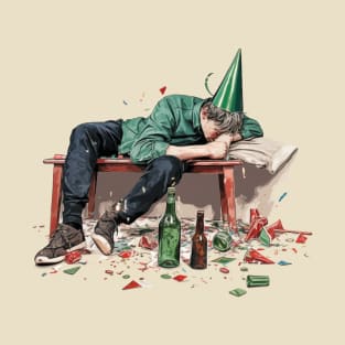 "Partied Too Hard" St. Patrick's Day T-Shirt