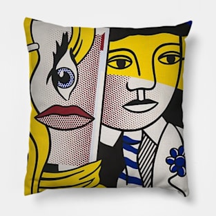 Modern Pop Art Pillow