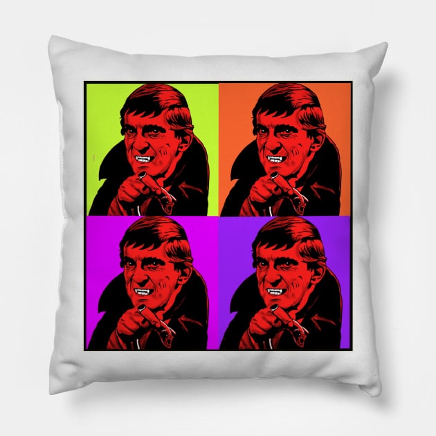 Vampire Warhol Pillow by Biomek