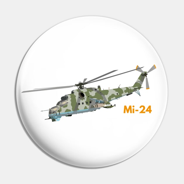 Russian Soviet Attack Helicopter Mi-24 Pin by NorseTech