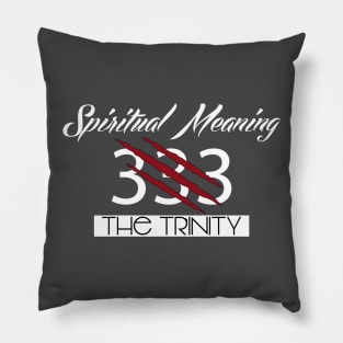 the trinity 333 Pillow