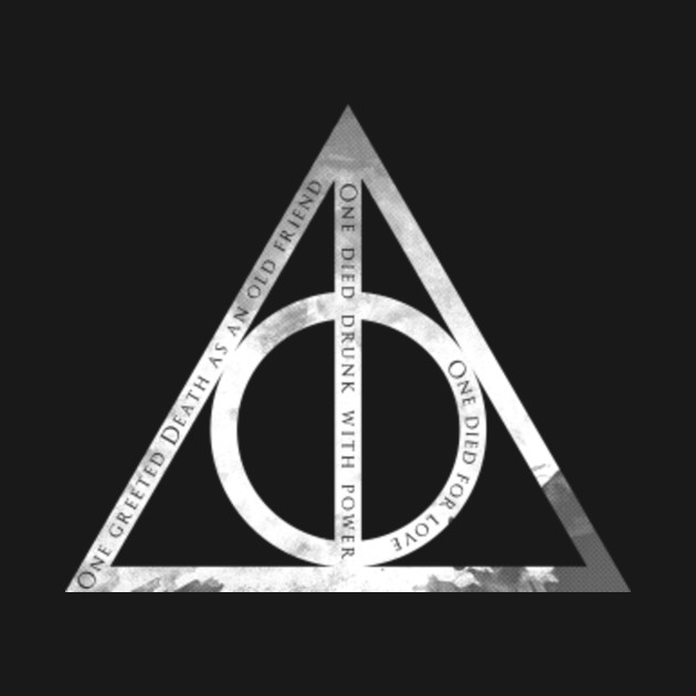 The Deathly Hallows Harry Potter Hoodie TeePublic