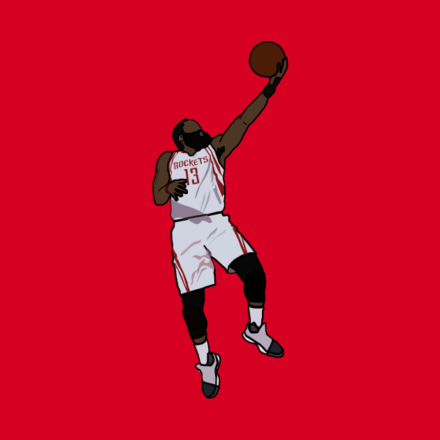 James Harden Lay - NBA Houston Rockets by xavierjfong