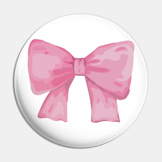 Coquette pink bow Pin by Berenicelee23