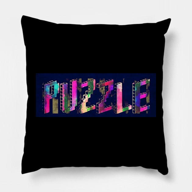 Puzzle Pillow by stefy