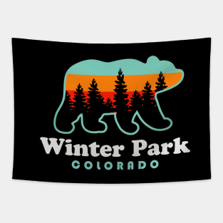 Winter Park Colorado Vacation Travel Bear Trees Tapestry