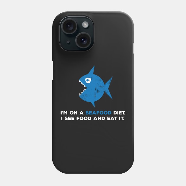 Seafood Diet Phone Case by avogday