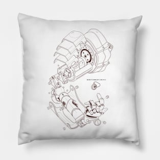 Elric arm LINEART Pillow