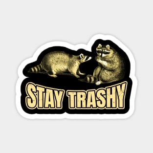 Stay Trashy Possum Raccoon Magnet