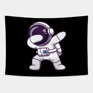 Astronaut emoticon Tapestry