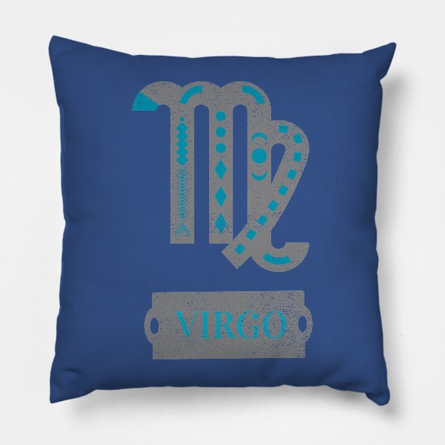 VIRGO HOROSCOPE SIGN Pillow by Codian.instaprint