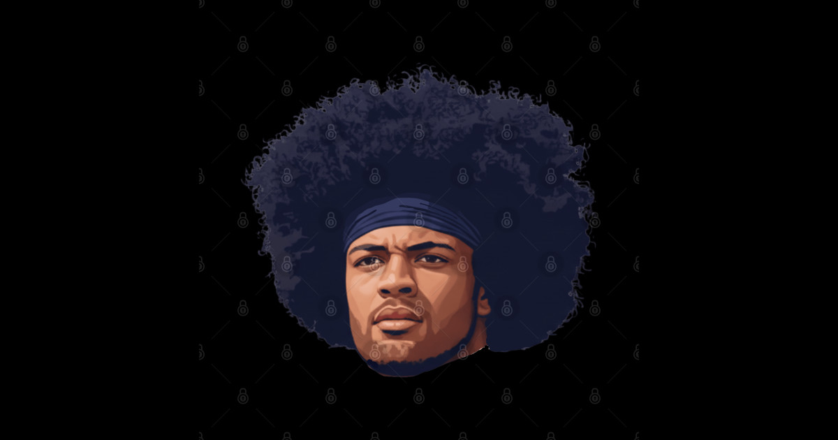 Rome Odunze Afro - Rome Odunze - Sticker | TeePublic