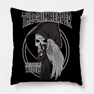 SKULL GRIM REAPER Pillow