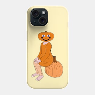 The Pumpkin Girl Phone Case
