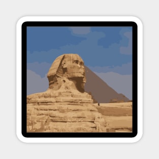 egyptian sphinx Magnet