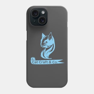 Cat Craft Co - Regal Blue Cat Phone Case