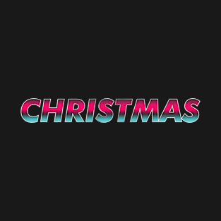 Retro Christmas Neon T-Shirt