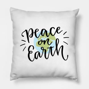 Peace on Earth Pillow