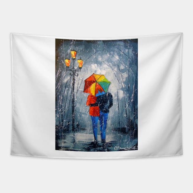 Bright walk in the Park Tapestry by OLHADARCHUKART