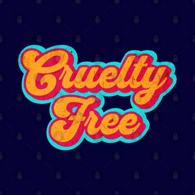 Retro Cruelty-Free Graphic Logo by Cult of Seitan