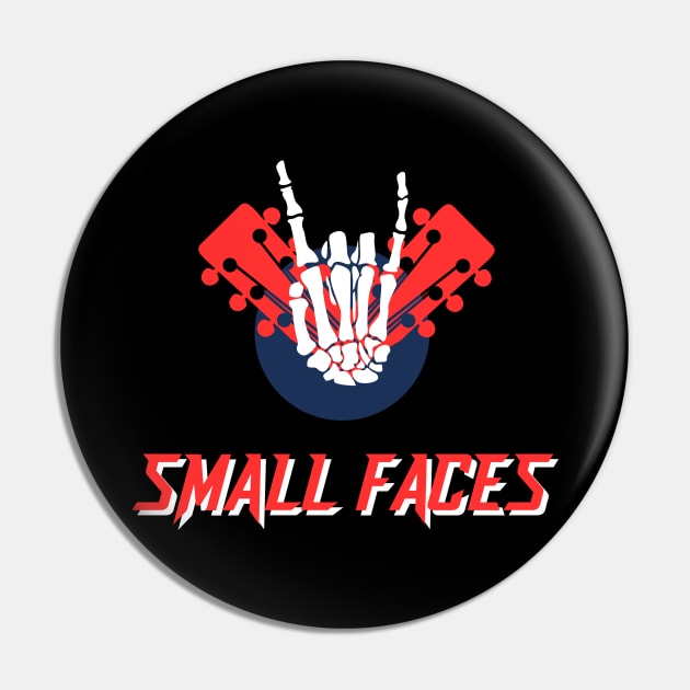 Small Faces Pin by eiston ic