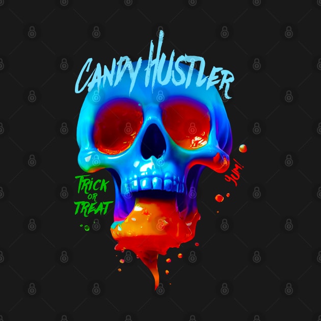 Candy Hustler - Trick or Treat - Candy Skull by Fresh! Printsss ™