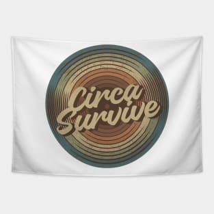 Circa Survive Vintage Vinyl Tapestry