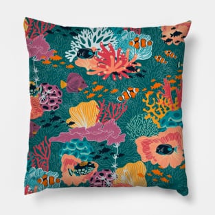 Coral Reef Restoration and Conservation Pillow