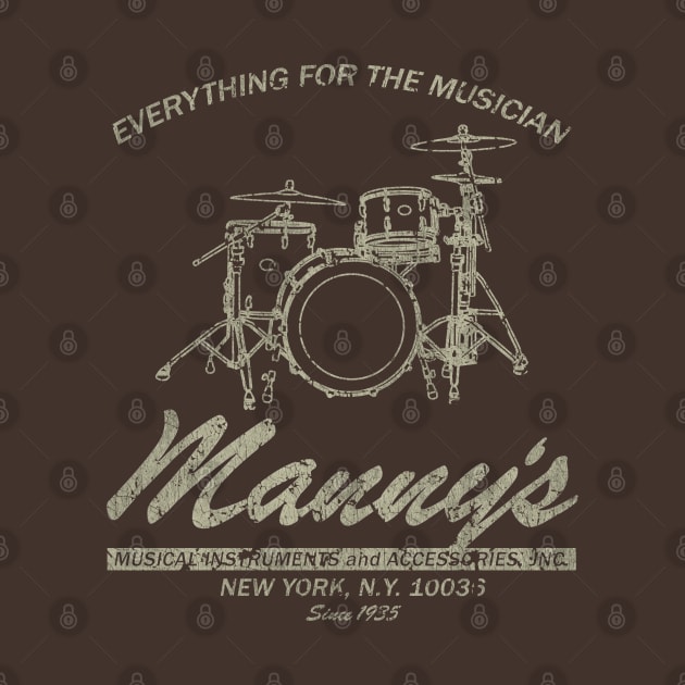 Manny's Music 1935 (Fresh Design) by DESIPRAMUKA