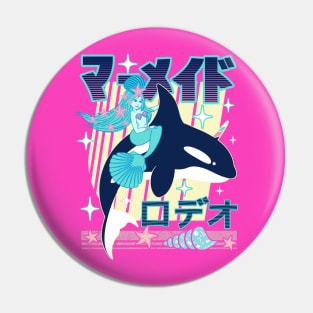 Mermaid Rodeo Pin