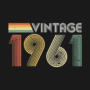 Vintage 1961, 60th Birthday Gift T-Shirt