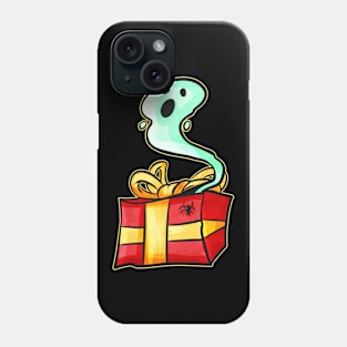 Spirit Ghost Escapes Present Christmas Halloween Hallowxmas Phone Case