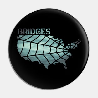 Death Stranding 'Bridges' logo Pin