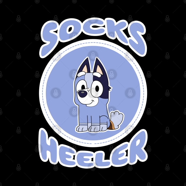 Socks Heeler by Gunung Sambojorka