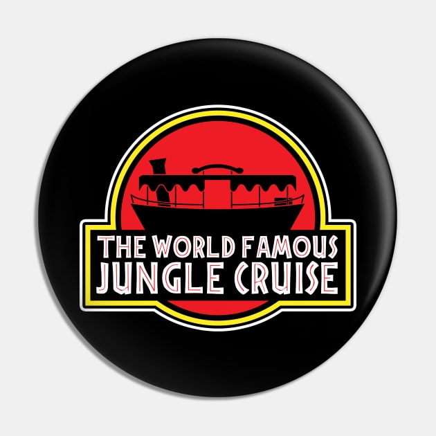 The World Famous Jungle Cruise Pin by old_school_designs