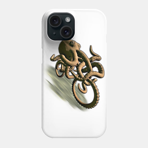 Cephalopodocycle Phone Case by CaptJonno