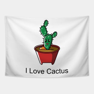 i love cactus #3 Tapestry