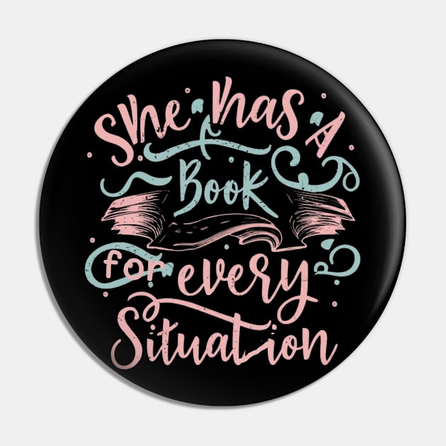 she has a book for every situation Pin by RalphWalteR